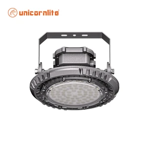Led Explosion-proof Light IP65 IK10 80w 120w Tempered Glass for Zone 1 Zone 2 Hazardous Area Suit for Alcohol Brewery Plants