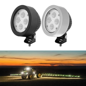 ECE R10 40W Farming Led Working Lamp Oval 4.7 Inch Tractor Led Work Light For Agriculture Machine