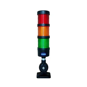 ON-M4 White LED Equipment Indicator Light for CNC Machine AC/DC 24V 360 Beam Angle