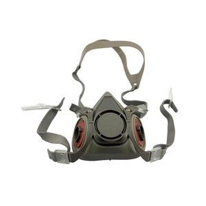 Anti Dust Silicone Face Half Gas Mask 6200 Protective Masks