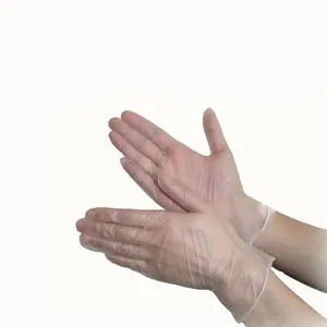 Food Safety Protective Transparent Compostable Disposable Pe Gloves Cleaning Hdpe Polyethylene