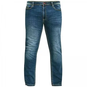 Custom Made Men's Trendy Overalls Jeans Plus Size Mid Waist Casual Wear High Quality Breathable Lightweight Polyester/Cotton 4