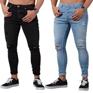 2022 New Arrival Denim Jeans Skinny Custom Jeans Stretchy Plus Size Men's Jeans