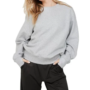 New Arrivals Women's Shirt Print Workout Breathable Sweat Shirt Casual Streetwear Women Sweat Shirt Top Fashionable