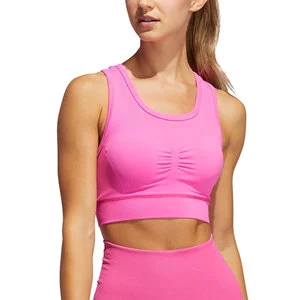 Breathable Low MOQ Women Sports Bra With New Design Premium Quality Women Seamless Training Wear Sports Bra