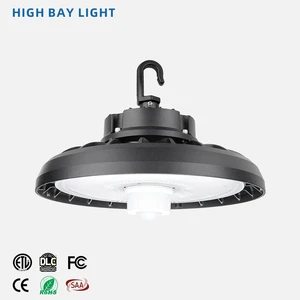 USA in Stock IP65 Dimmable Industrial Super Bright 100W 120W 150W Hi Bay Industrial Highbay Led Ufo High Bay Light for Warehouse