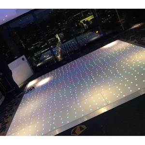 Remote Control Wireless Installation Led Starlit White Dance Floor