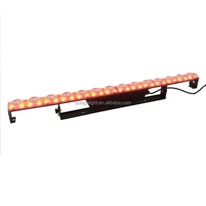 Popular 14x3W Warm White LED +56PCs 0.5W RGB Effect LED Pixel Wall Washer Bar Light Professional Stage Equipment