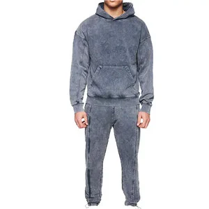 Relaxed Fit Oversized Flared Tracksuit Soft Comfortable Cotton Blend Sweatshirt and Pants Set Perfect for Casual Streetwear