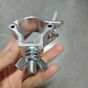 Stage Light Hook 32-35mm Aluminum Alloy Silver Black Single Ring Buckle Made in Mainland China
