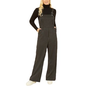 High Impact Women's Solid Denim Overalls Breathable Eco-Friendly for Summer Casual Streetwear Jumpsuit