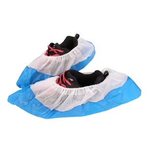 Hot Sale Disposable Medical Anti-Slip Nonwoven PP/PE CPE Dust Proof CE Certified Shoe Cover