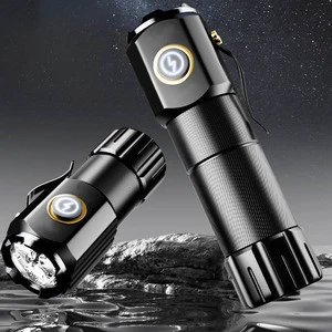 High-Power LED Mini Portable Flashlight Ultra-Bright and Adjustable Light Length for Indoor and Outdoor Use