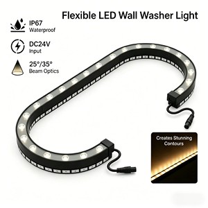 24V Flexible Wall Washer LED Light 25/35 Degree Lighting Architectural Contour 2700K-6000K High Quality 3years Warranty