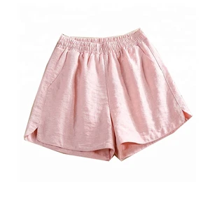 Women Plus Size Summer High Waist Elastic Waist Quick Dry Breathable Casual Sports Gym Running Plaid Pattern Custom Logo Shorts