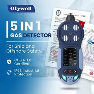 Otywell OT135S CCS Enclosed Space Gas Detector Ship Gas Monitor 5 In 1 IP68 Diffusion And Pump Gas Detector