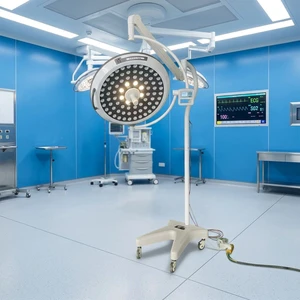 Surgical Shadowless Operating Lamp, High Uniform Illumination, Low Heat Radiation, Ceiling Mount Medical Operation Light