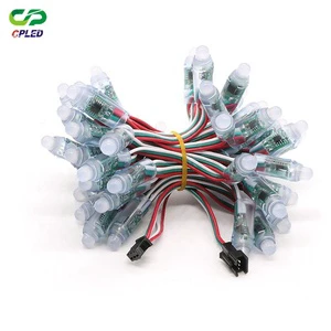 Outdoor Decoration Tree LED PVC IP68 Waterproof Hanging Fairy Lights Garland Garden RGB 12V 12mm Christmas Flashing Light