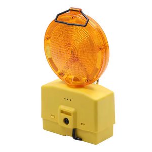 Yellow LED Obstacle Warning Light Portable Battery-Powered Engineer Grade