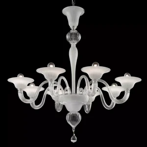 Modern Hand Blonw Glass Chandelier Lighting Indoor Luxury Glass Lamp Hot Sale Popular Murano Chandelier Lighting