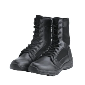 Men's High Top Tactical Safety Shoes Fire & Forest Protection Combat Training Cover Top Features for Protective Shoe Covers