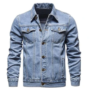 Men's & Women's Vintage Inspired Denim Jacket with Multiple Pockets 100% Cotton Winter Ready Windproof & Eco-Friendly