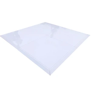 New Year Aluminum Frame 1x1m Indoor White Dance Flooring