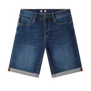 Party Wear Men's Denim Style Straight Denim Shorts Breathable Summer Shorts High Quality Distressed Shorts 2026
