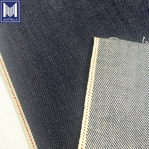 Stock Lot Japan Style Summer Lightweight Men's Boys' Pants Yarn Dyed Twill Woven Selvedge GOTS Certified Jeans 12oz 100% Cotton