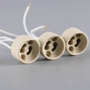 Led Bulb Light E27 Base Socket B22 Pin Type Lamp Adapter Ceramic Porcelain GU10 Lamp Holders