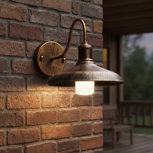 Moden Retro Industrial LED Wall Light Balcony Ladder Path Nostalgic Iron American Aisle Black Vintage Garden Wall Lamp 3500K