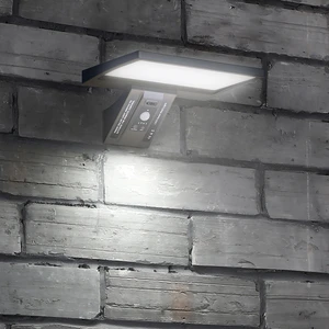 New LED Solar Garden Wall Lights Outdoor Motion Light Sensor IP65 Battery Operated Ultra-bright LED Beads No Wiring Installation