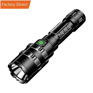 1200 Lumens Rechargeable Security Led Flashlights WeaponTactical Led Flash Light Zoomable Flashlight Torch