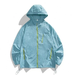 Customizable Logo Summer UPF50 Ice Silk Sun Protection Clothing Men's and Women's UV-Proof Mountain Outdoor Skin Clothes