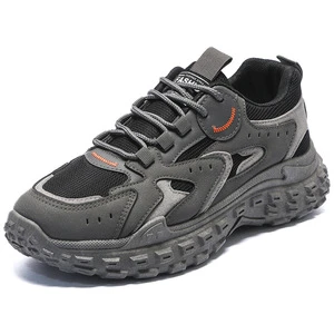 Labor Protection Walking Shoes Men's 2026 Winter Summer New Breathable Mesh Lining Wear-Resistant Sports Torre Shoes