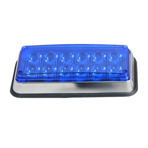 12v/24v Ambulance & Fire Truck 48 Watts Emergency Strobe Lights New Surface Mount Warning Light for Emergency Vehicles