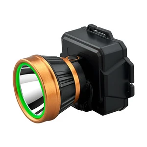 Waterproof IP65 Super Bright LED Head-Mounted Flashlight with Flood Beam for Fishing & Outdoor Use Long Endurance