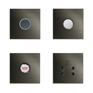AC220V 1.5W Corridor Stair Embedded Mount Infrared PIR Motion Sensor Foot Light Step Foot Light Pir Motion Sensor Led Wall Light
