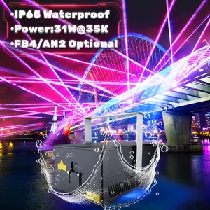 Outdoor Waterproof Rgb Animation Price Sky 40W 30W 25W 20W 15W Watt DJ Stage Effect Full Color Laser Beam Lights Show Projector