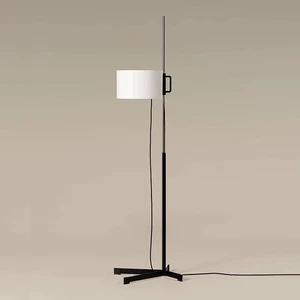 Modern Corner Standing Lamp with Unique Hanging Drum Lamp Shade for Living Room Bright Overhead for Livingroom