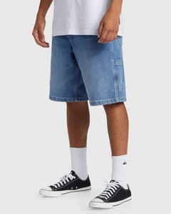 High Quality Men Denim Shorts Cotton Stretch Cargo Style Jean Shorts Custom Logo Casual Male Denim Short Pants
