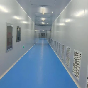SHARBON New Container Ceiling Wall Customized Turnkey Sandwich Laboratory Panels Project Modular Clean Room Fire Resistant HEPA