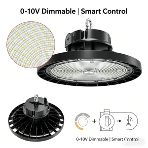 5 Years Warranty Ip65 Super Bright 100w 150w 200w High Bay Industrial Highbay Led Ufo High Bay Light for Warehouse Factory