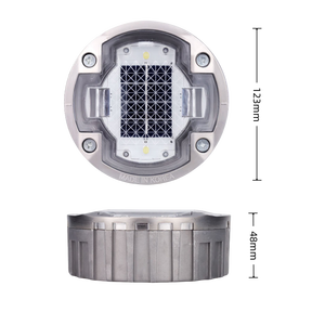 IP68-Certified Solar-Powered Ground Marker Light For Outdoor Driveways And Pedestrian Pathways