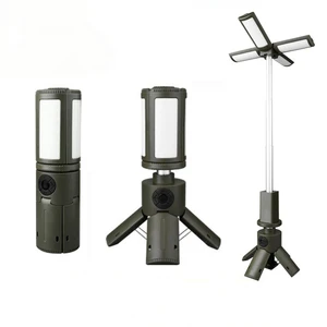 Wason New 1000 Lumens High Power Retractable Led Camping Light Adjustable Lamp Leaves Extendable Camping Lantern With Stand