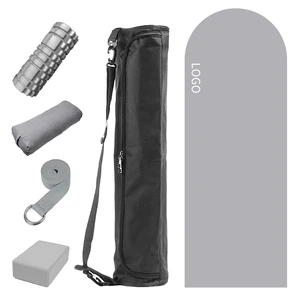 Yoga Set Complete Beginners 7-Piece Yoga Kit Includes 6mm Thick Yoga Mat Blocks Strap Mat Dumbells