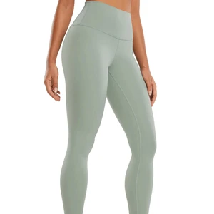 Best Quality Customized Women's Compression Leggings Mid Waist Comfortable Stylish Streetwear Cotton/Bamboo Breathable