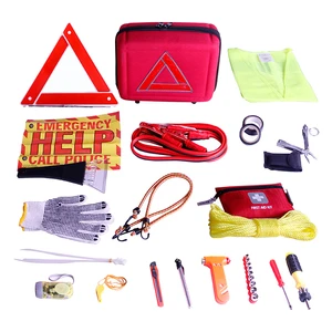 Factory Price Car Accessories Secure Emergency Tool Kit Survival Kit Backpack Fast Delivery Safety Kits for Cars