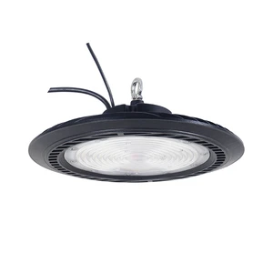 Aixuan High Bay Light Indoor IP65 ETL Multiple Power CCT Selection 100W 150W 200W Warehouse UFO Led High Bay Light