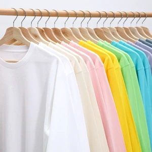 High Quality T Shirt Cotton Plain T Shirts For Men Custom Embroidery Print Logo Plus Size Women's T-shirts